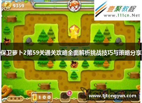 保卫萝卜2第59关通关攻略全面解析挑战技巧与策略分享