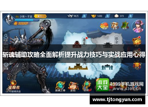 斩魂辅助攻略全面解析提升战力技巧与实战应用心得